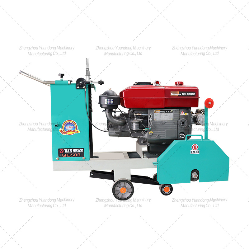 Water-cooled diesel road cutting machine