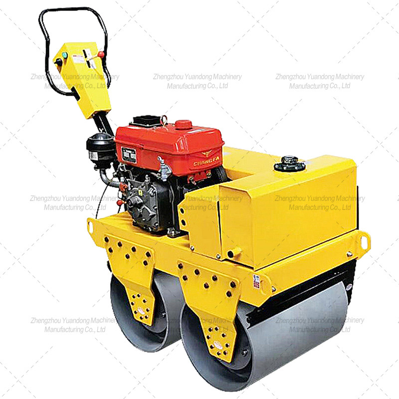 600 type walk-behind two-wheel vibratory roller often sends 180 water-cooled diesel