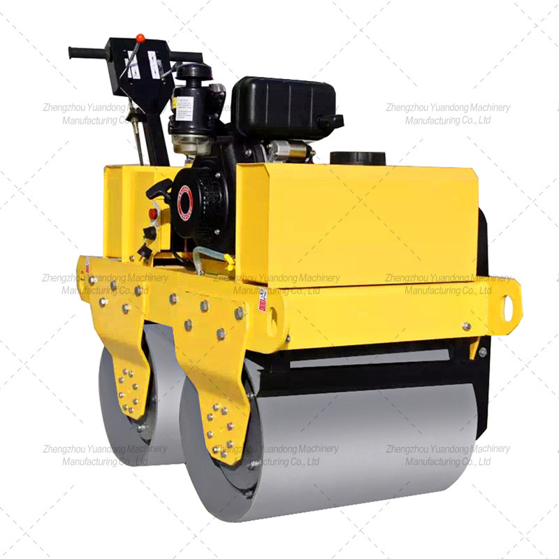 600 type walk-behind two-wheel vibratory roller often sends 180 air-cooled diesel