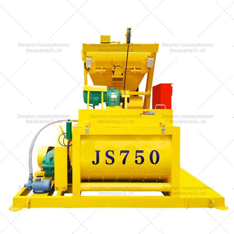 JS-750 Forced positive feeding mixer