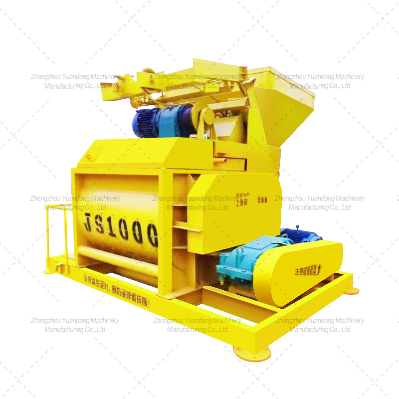 JS-1000 Forced positive feeding mixer