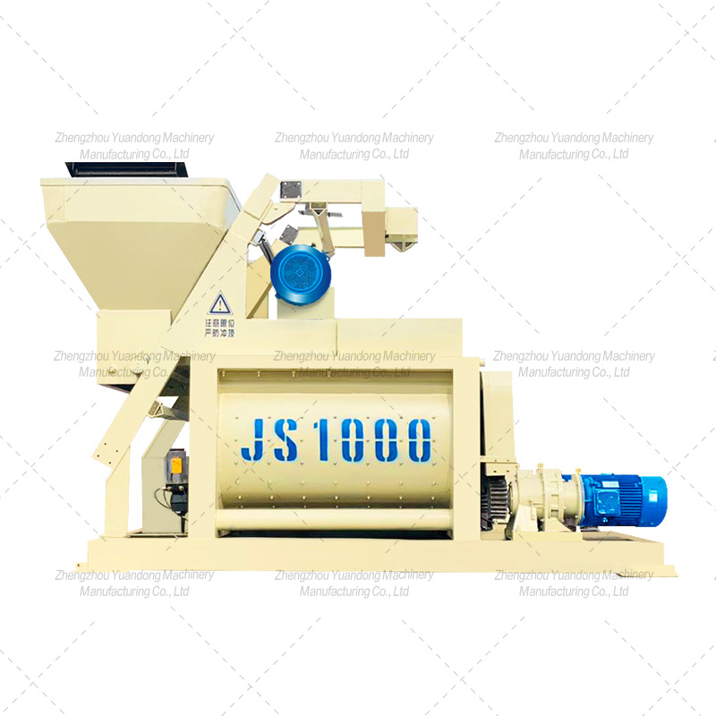 JS-1000 type double motor forced mixer