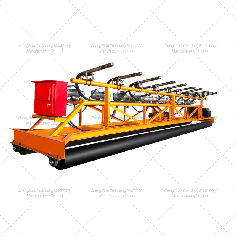 Two-roller shaft vibration-discharging integrated concrete paver(图1)