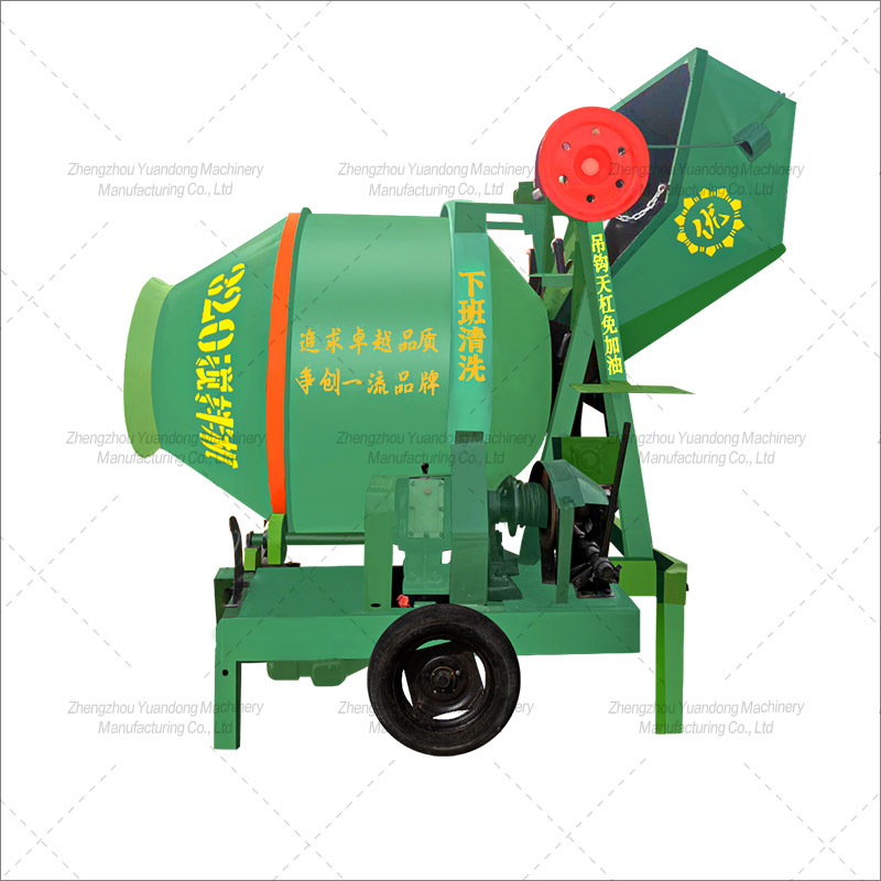 JZC320 semi-automatic tipping bucket mixer(图1)