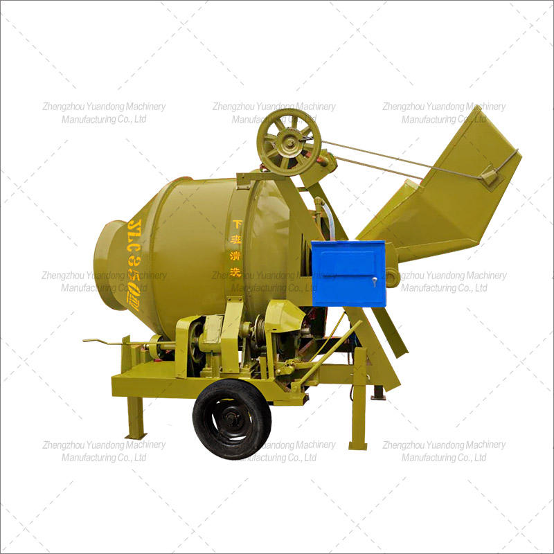 JZC350 semi-automatic tipping bucket mixer(图1)