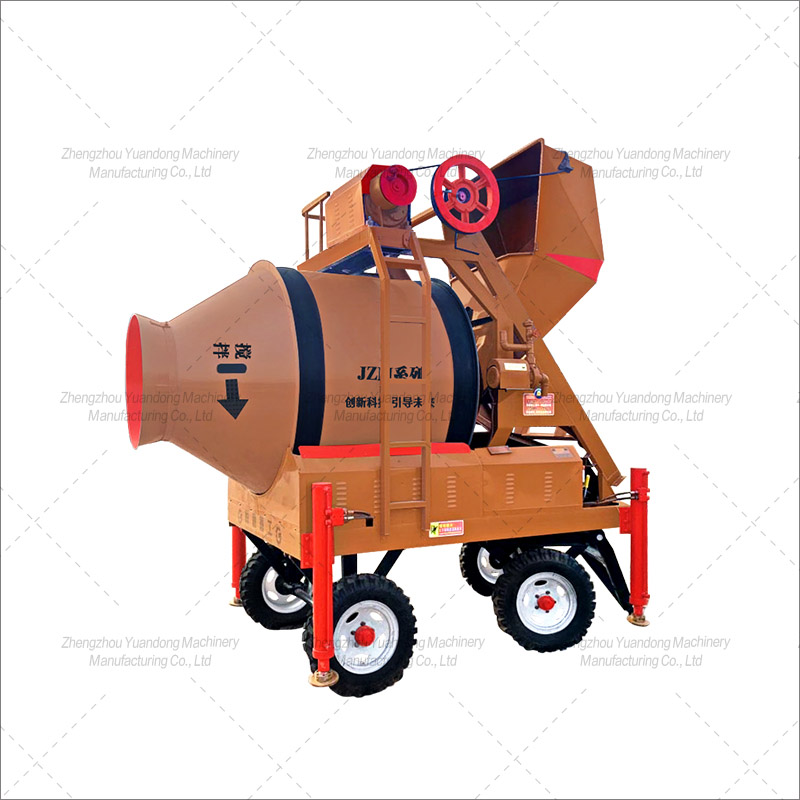 Hydraulic JZM750 Tipping Bucket Mixer(图1)