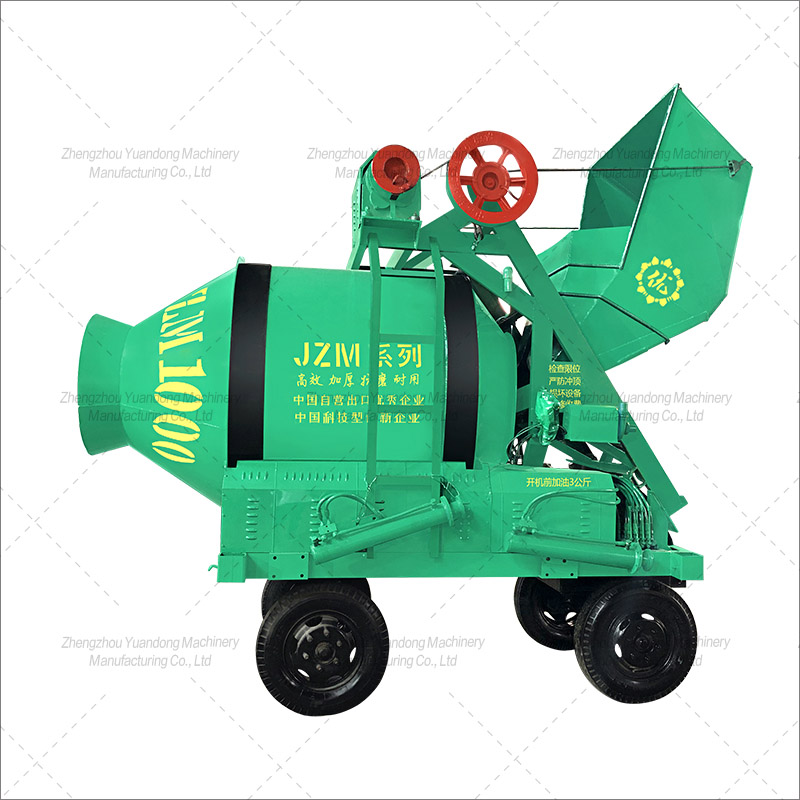 Hydraulic JZM1000 Tipping Bucket Mixer(图1)