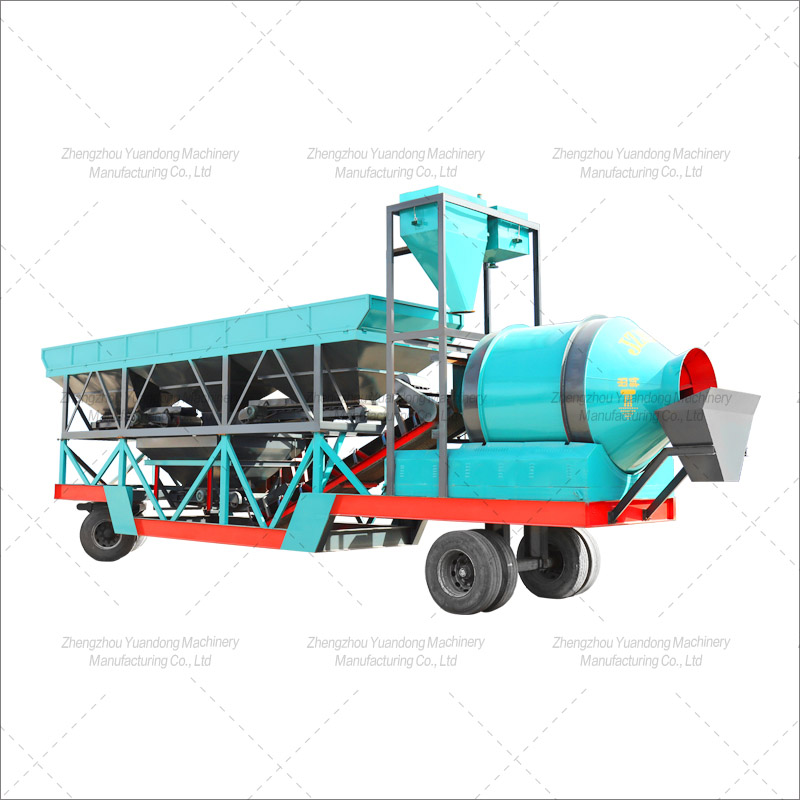 Mobile drum mixing plant(图2)