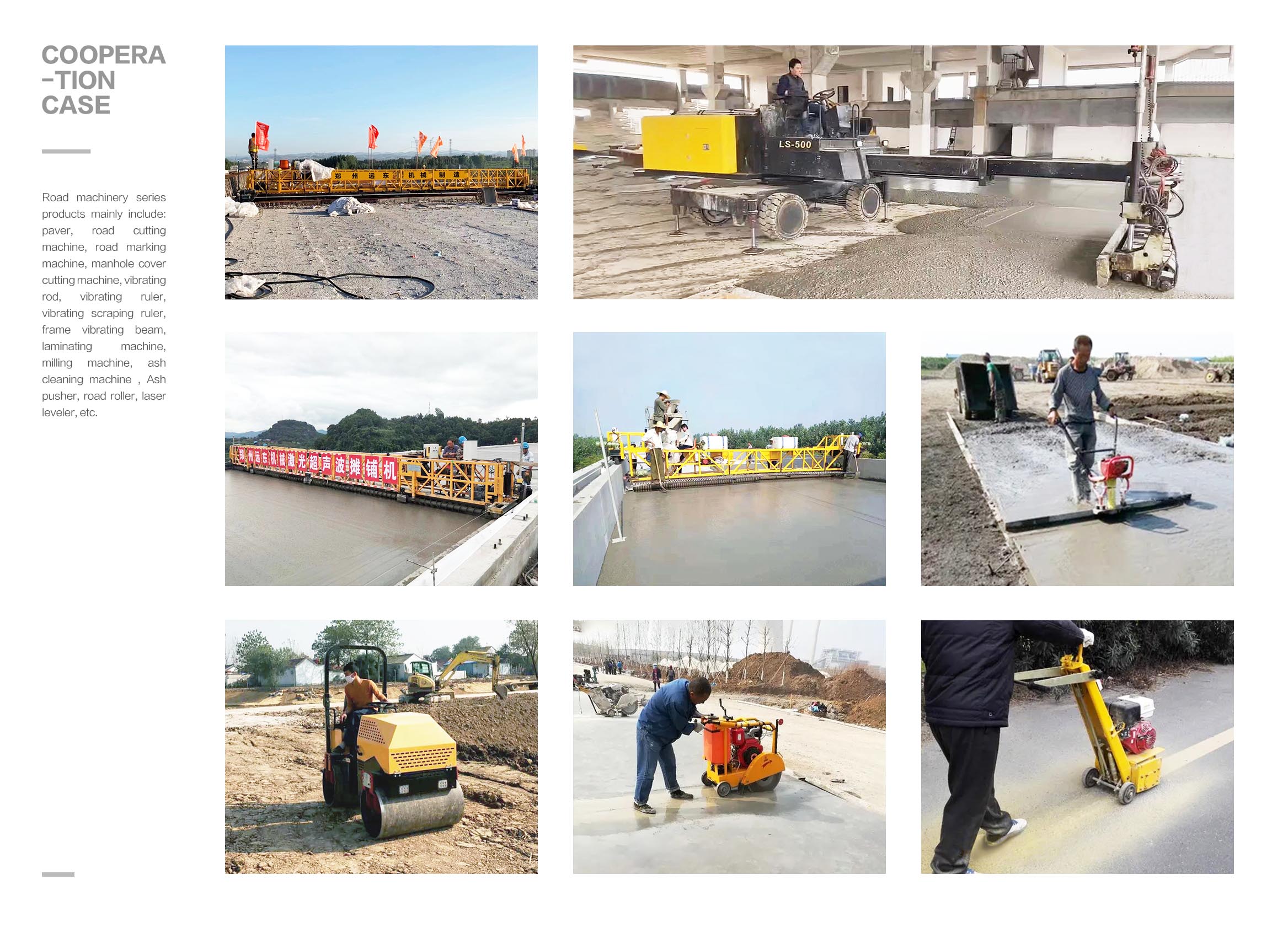 Customer cooperation case - road machinery(图1)