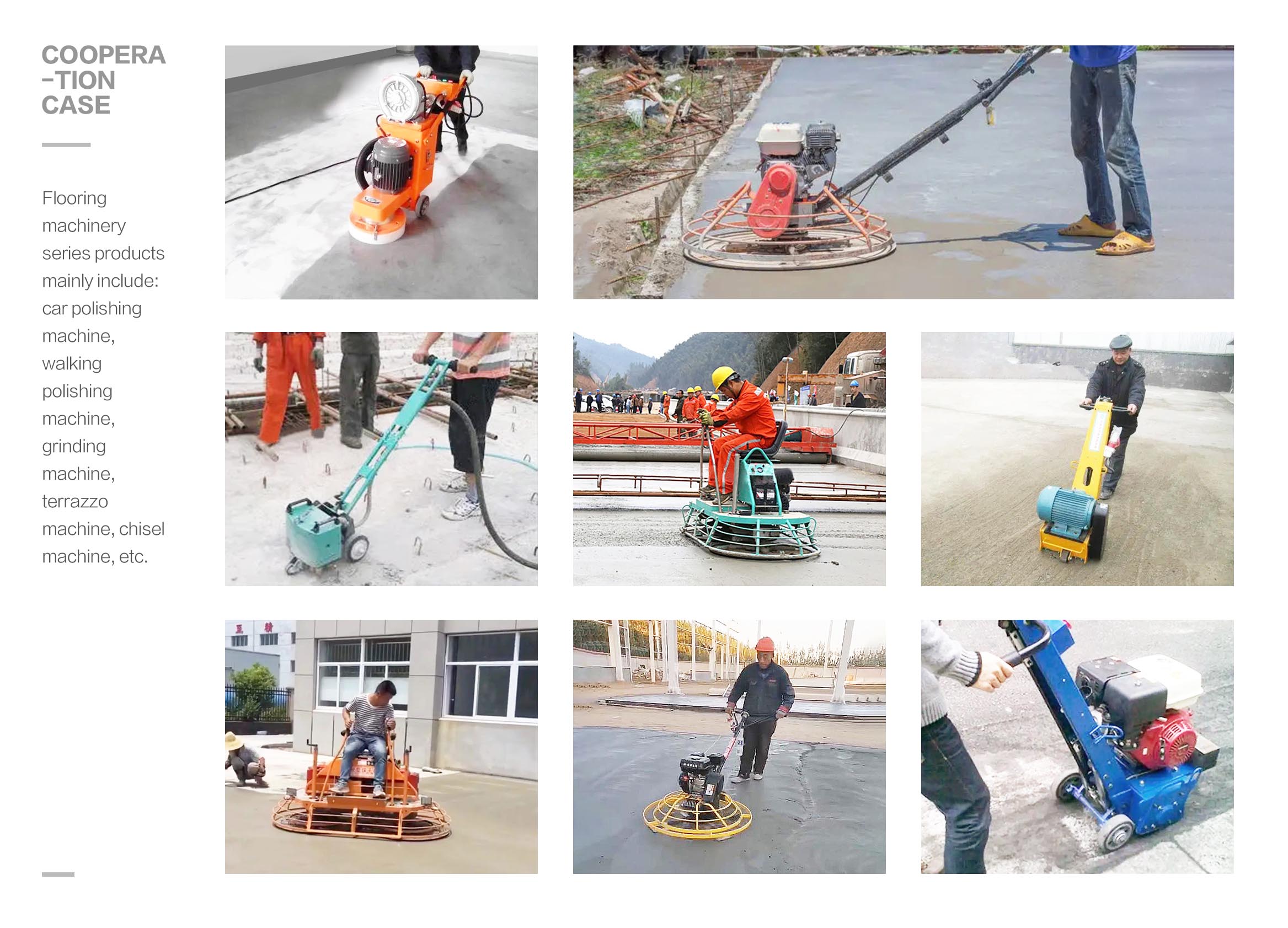 Customer cooperation case-flooring machinery(图1)