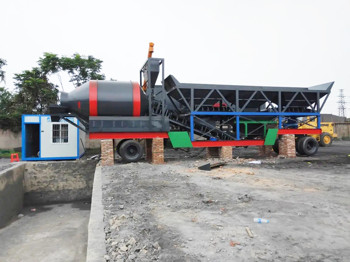 Customer cooperation case - mobile batching plant