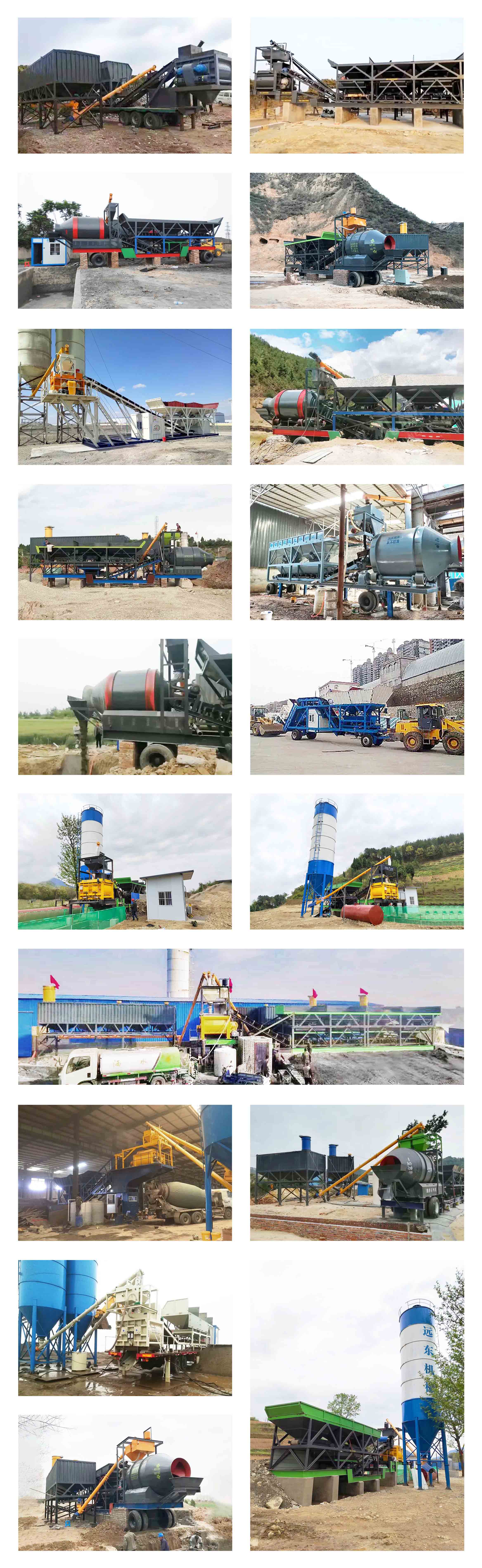 Customer cooperation case - mobile batching plant(图1)