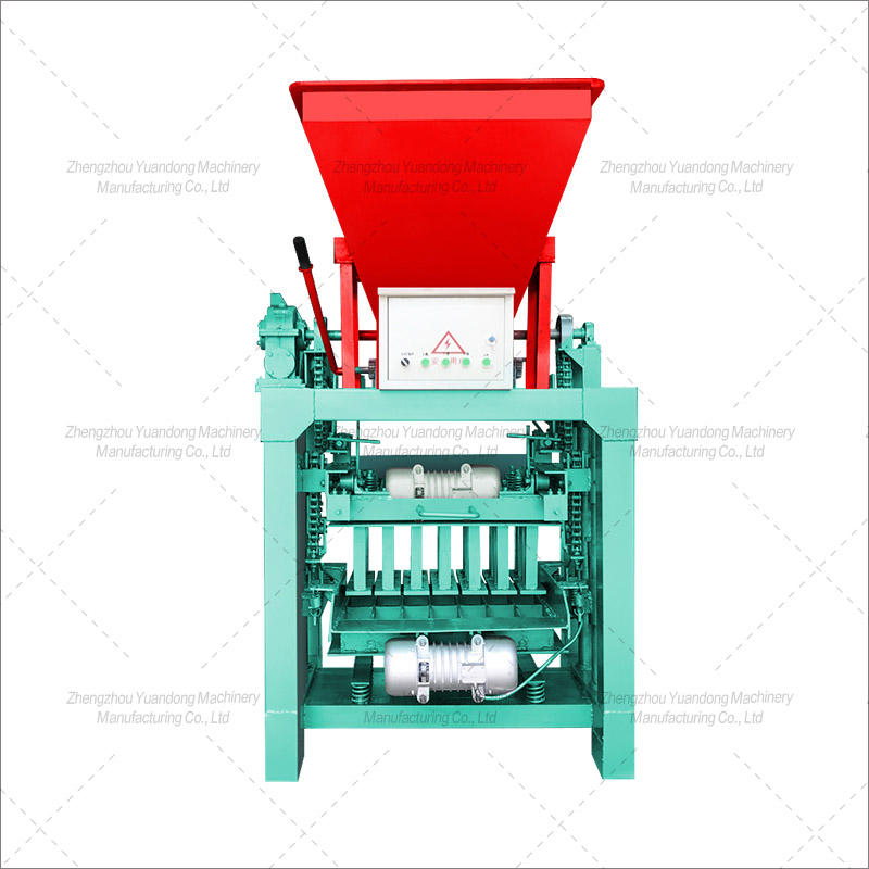 4-35B Small Hollow Brick Machine with Hopper