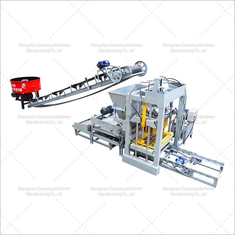 4-30 hydraulic brick machine (including plate feeding machine, plate discharging machine, cloth truc