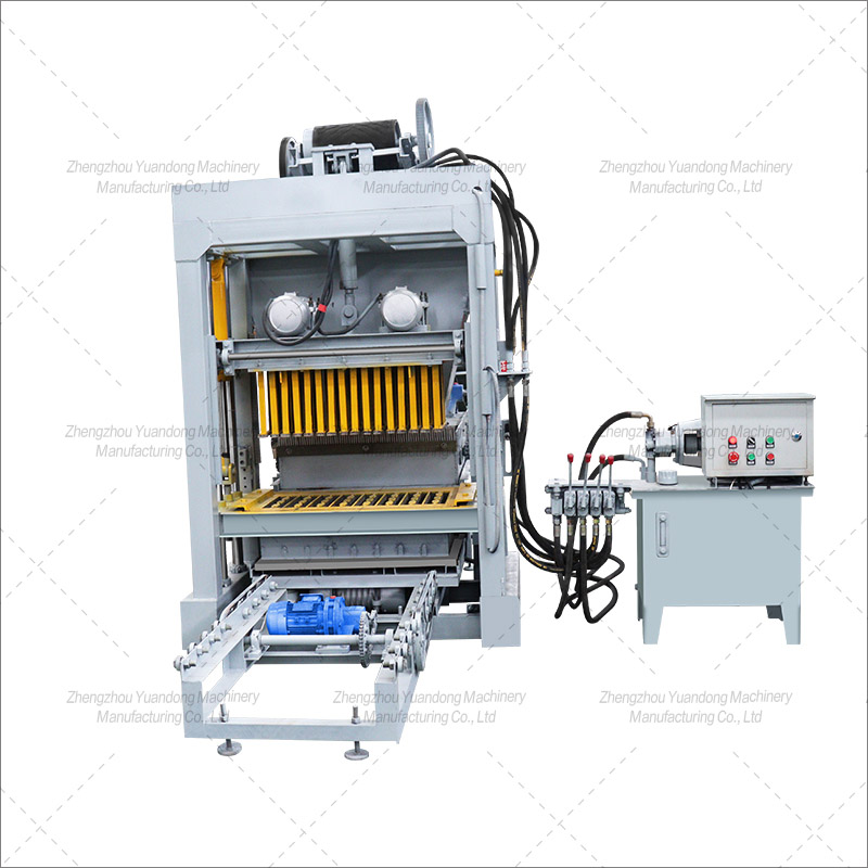 4-30 hydraulic brick machine (including plate feeding machine, plate discharging machine, cloth truc(图2)