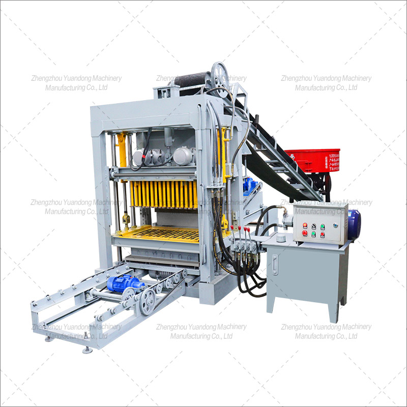 4-30 hydraulic brick machine (including plate feeding machine, plate discharging machine, cloth truc(图4)