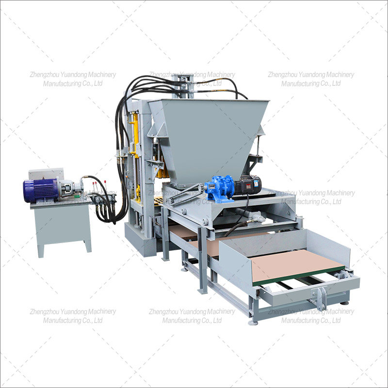 4-30 hydraulic brick machine (including plate feeding machine, plate discharging machine, cloth truc(图5)