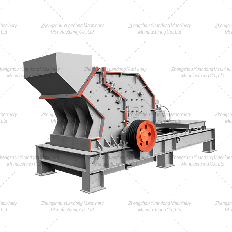 Hydraulic unpacking sand making machine