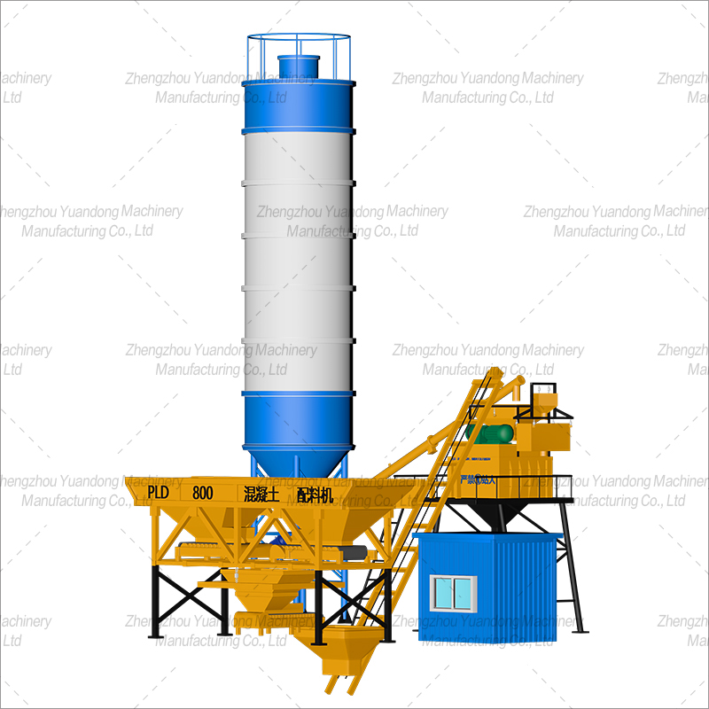 HZS25 (500+2 silos) concrete mixing plant(图2)