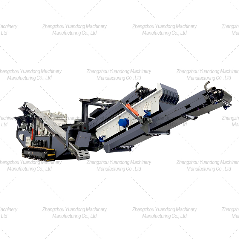 Crawler type mobile crushing station(图2)