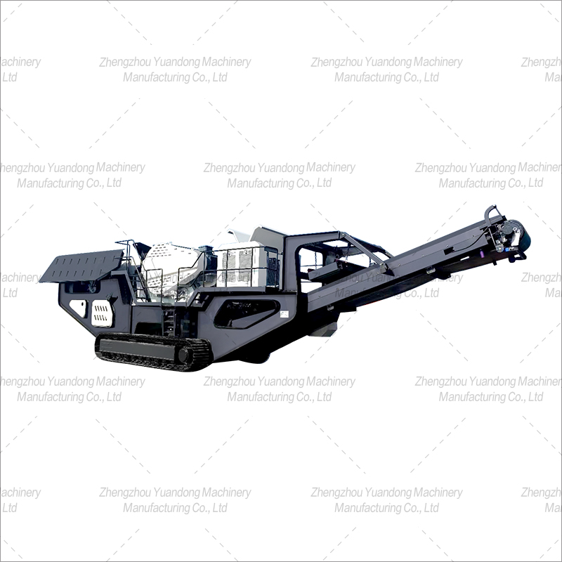 Crawler type mobile crushing station(图1)