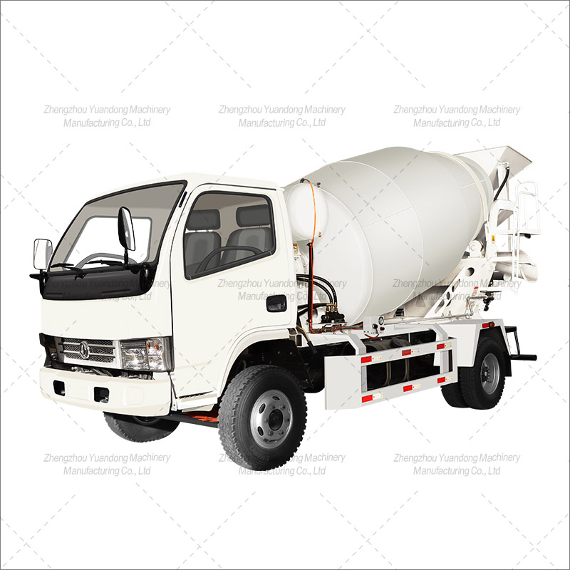 5 square concrete mixing tank truck(图1)