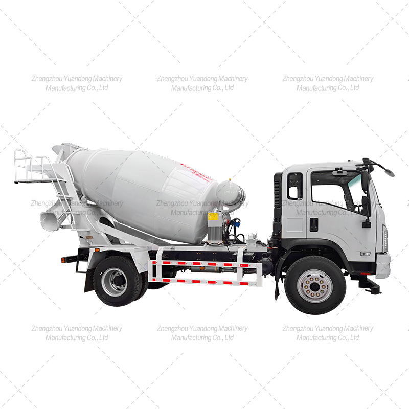 6 square concrete mixing tank truck