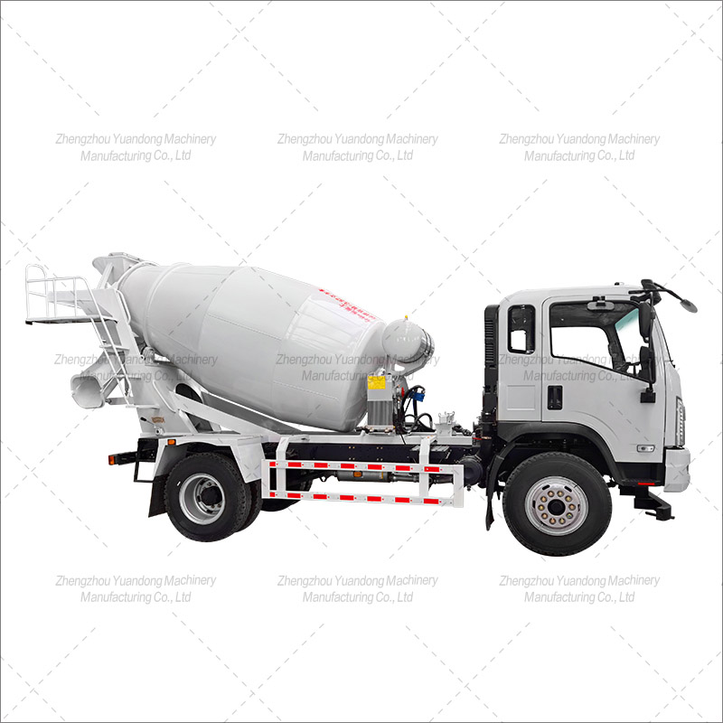 6 square concrete mixing tank truck(图1)