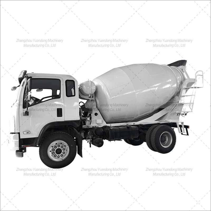 7 cubic meter concrete mixing tank truck(图1)