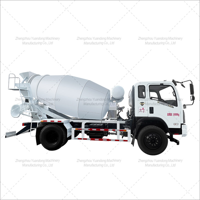 8 square concrete mixing tank truck(图1)