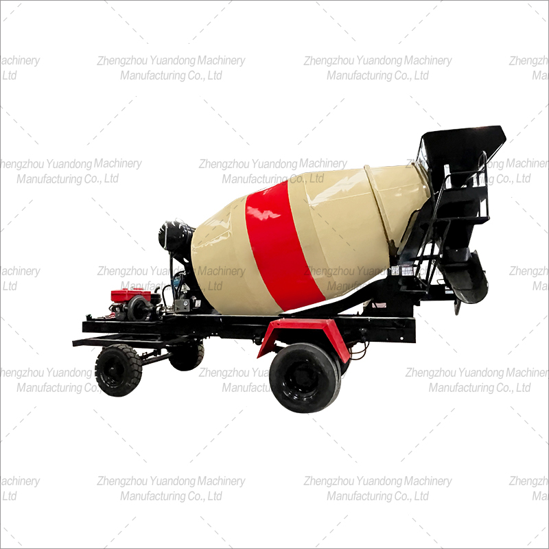 concrete Mixing  Tank with Trailer(图2)