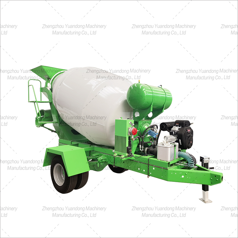 Trailer  concrete mixing tank(图3)