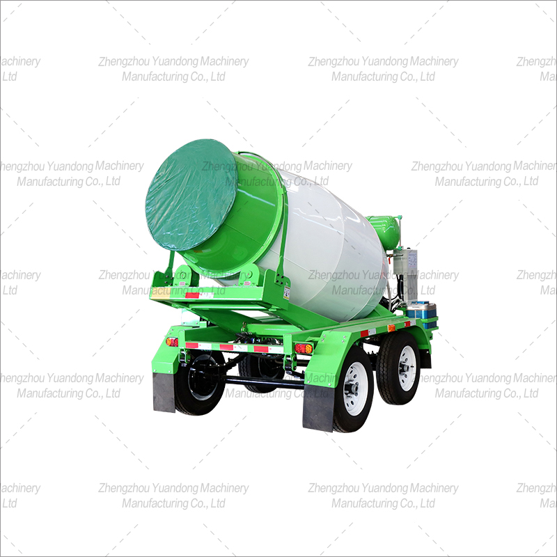 Double axis concrete mixing trailer(图5)