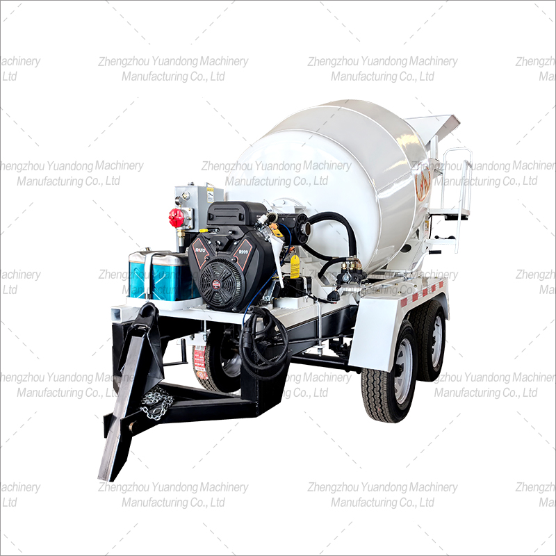 Trailer concrete mixing tank(图3)