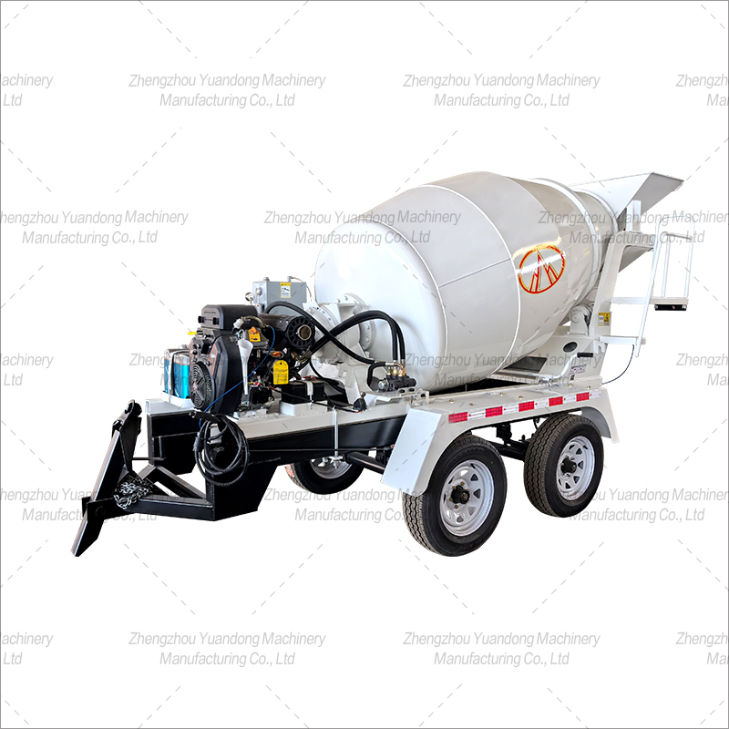 Trailer concrete mixing tank(图4)