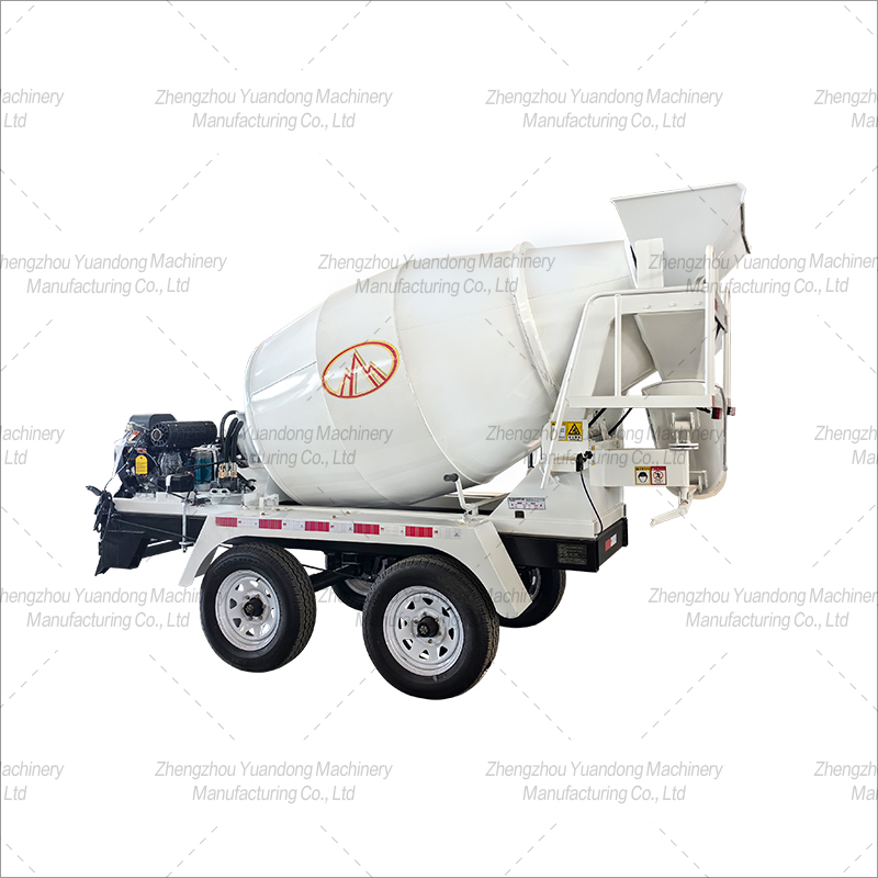 Trailer concrete mixing tank(图2)