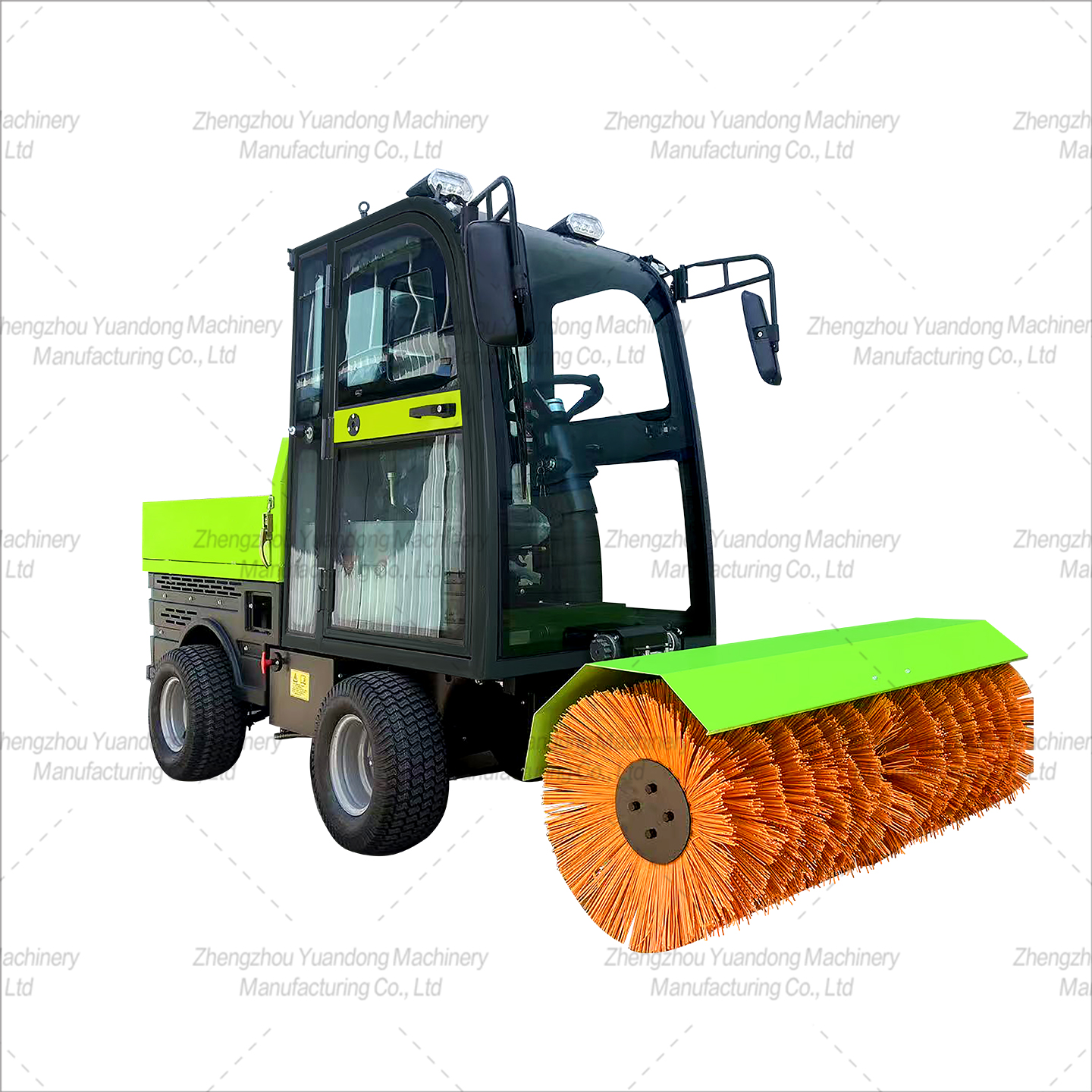 Four wheel drive snow sweeper(图1)
