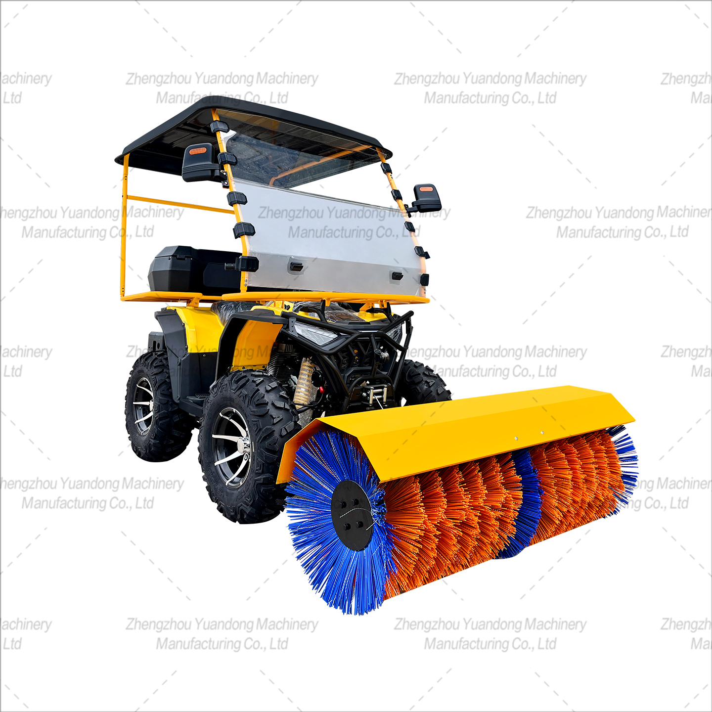 Ride-on snow sweeper(图1)