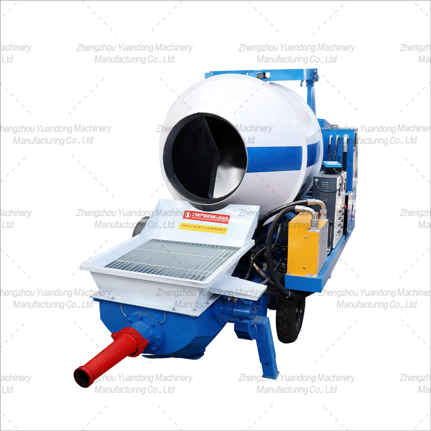 Concrete mixing and conveying integrated machine(图3)