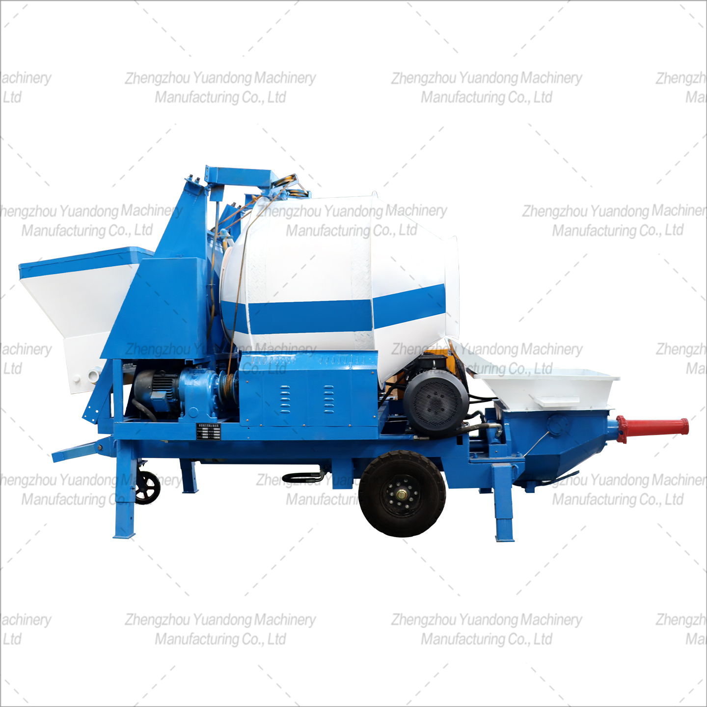 Concrete mixing and conveying integrated machine(图4)
