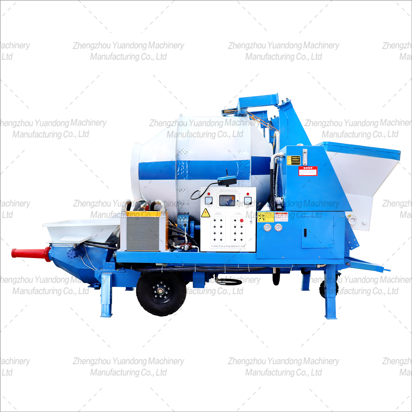 Concrete mixing and conveying integrated machine(图2)