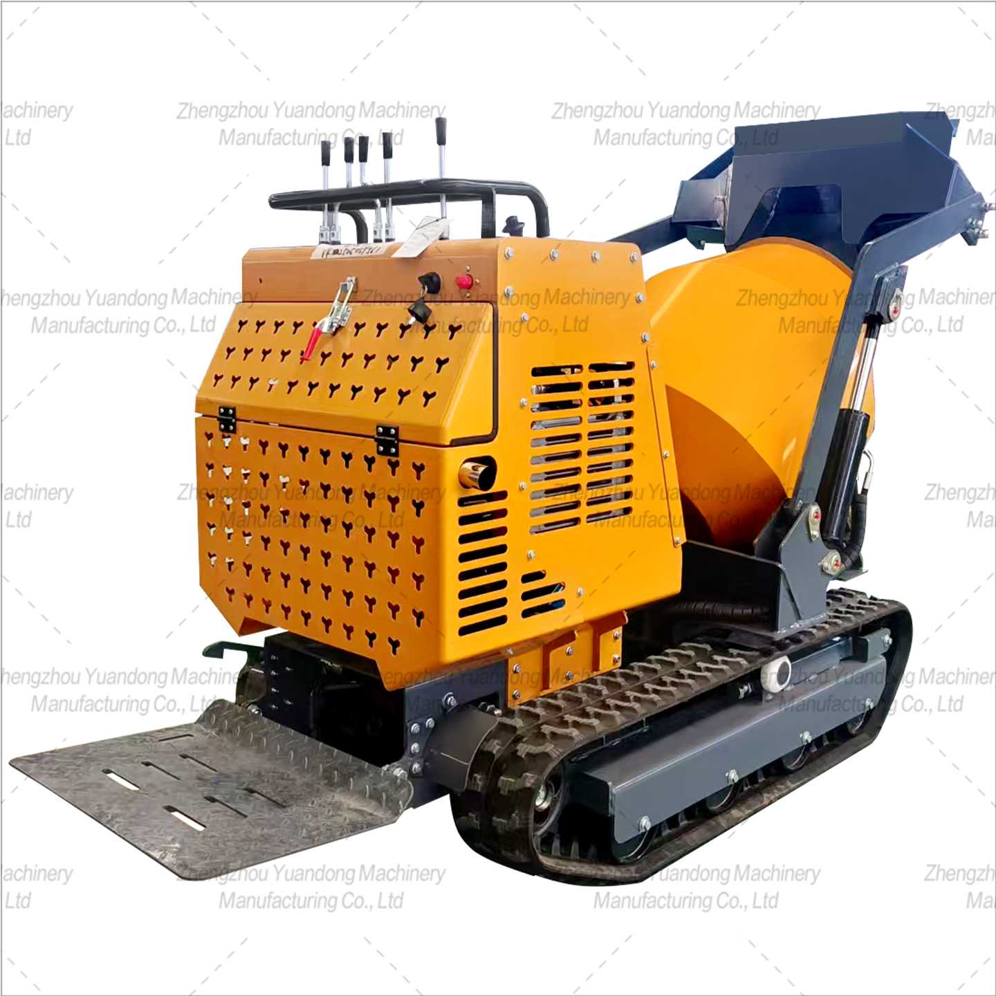Hydraulic crawler mixer truck(图4)