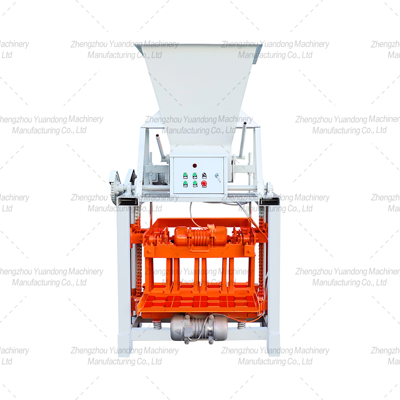 4-35A type brick making machine with hopper