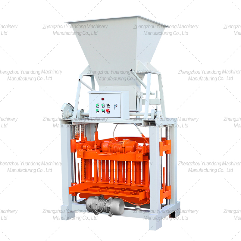 4-35A type brick making machine with hopper(图2)